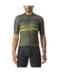 CASTELLI Cycling short sleeve jersey - ENDURANCE PRO - green