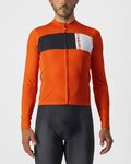 CASTELLI Cycling summer long sleeve jersey - PROLOGO 7 - red