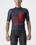 CASTELLI Cycling short sleeve jersey - 13 SCREEN - blue