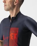 CASTELLI Cycling short sleeve jersey - 13 SCREEN - blue