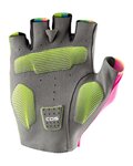 CASTELLI Cycling fingerless gloves - COMPETIZIONE 2 - light green/blue/pink