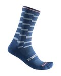CASTELLI Cyclingclassic socks - UNLIMITED 18 - blue