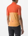 CASTELLI Cycling short sleeve jersey - VELOCISSIMA - orange
