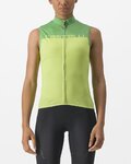 CASTELLI Cycling sleeveless jersey - VELOCISSIMA - light green