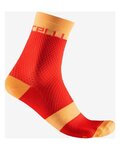 CASTELLI Cyclingclassic socks - VELOCISSIMA 12 - red