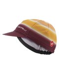 CASTELLI Cycling hat - DOLCE - orange/bordeaux