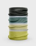 CASTELLI Cycling neckwarmer - LIGHT W HEAD THINGY - yellow/green