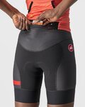 CASTELLI Cycling shorts without bib - FREE W TRI - black
