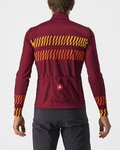 CASTELLI Cycling summer long sleeve jersey - UNLIMITED THERMAL - bordeaux