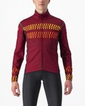 CASTELLI Cycling thermal jacket - UNLIMITED PERFETTO ROS 2 - bordeaux