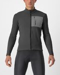 CASTELLI Cycling winter long sleeve jersey - UNLIMITED TRAIL - grey