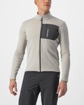 CASTELLI Cycling winter long sleeve jersey - UNLIMITED TRAIL - grey