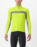 CASTELLI Cycling thermal jacket - MORTIROLO 6S - yellow