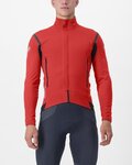CASTELLI Cycling thermal jacket - PERFETTO RoS 2 - red