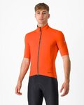 CASTELLI Cycling short sleeve jersey - PERFETTO ROS 2 WIND - orange
