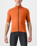 CASTELLI Cycling short sleeve jersey - PERFETTO RoS 2 WIND - orange