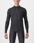 CASTELLI Cycling winter long sleeve jersey - FLIGHT LS AIR - black