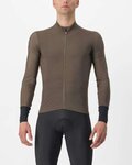 CASTELLI Cycling winter long sleeve jersey - FLIGHT LS AIR - green
