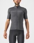 CASTELLI Cycling short sleeve jersey - PRO THERMAL MID - grey