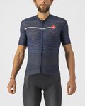 CASTELLI Cycling short sleeve jersey - INSIDER - blue