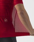 CASTELLI Cycling short sleeve jersey - INSIDER - red