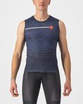 CASTELLI Cycling sleeveless jersey - INSIDER - blue