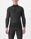 CASTELLI Cycling long sleeve t-shirt - COLD DAYS 2ND LAYER - black