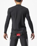 CASTELLI Cycling long sleeve t-shirt - BANDITO WOOL LS - black