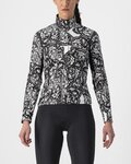 CASTELLI Cycling thermal jacket - UNLIMITED PERFETTO ROS 2 W - black/white