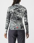 CASTELLI Cycling winter long sleeve jersey - UNLIMITED W THERMAL - grey/white