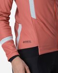 CASTELLI Cycling thermal jacket - DINAMICA 2 - red