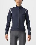 CASTELLI Cycling thermal jacket - PERFETTO ROS 2 W - blue