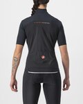 CASTELLI Cycling short sleeve jersey - PERFETTO ROS 2 W WIND - black