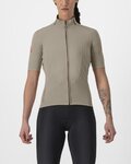 CASTELLI Cycling short sleeve jersey - PERFETTO RoS 2 W WIND - beige