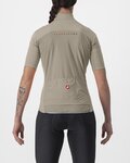 CASTELLI Cycling short sleeve jersey - PERFETTO RoS 2 W WIND - beige