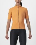 CASTELLI Cycling short sleeve jersey - PERFETTO ROS 2 W WIND - orange