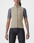 CASTELLI Cycling gilet - PERFETTO RoS 2 W - beige