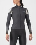 CASTELLI Cycling winter long sleeve jersey - AUTUNNO - grey