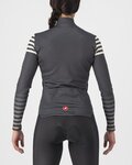 CASTELLI Cycling winter long sleeve jersey - AUTUNNO - grey