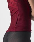 CASTELLI Cycling sleeveless jersey - INSIDER W - bordeaux