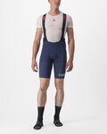 CASTELLI Cycling bib shorts - PREMIO BLACK LTD EDITION - blue