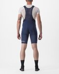 CASTELLI Cycling bib shorts - PREMIO BLACK LTD EDITION - blue