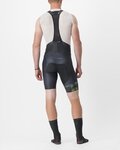 CASTELLI Cycling bib shorts - FREE AERO RC KIT - black/light green