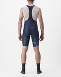 CASTELLI Cycling bib shorts - FREE AERO RC KIT - blue/white