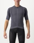 CASTELLI Cycling short sleeve jersey - SUPERLEGGERA 3 - grey