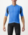 CASTELLI Cycling short sleeve jersey - SUPERLEGGERA 3 - blue