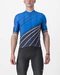 CASTELLI Cycling short sleeve jersey - SPEED STRADA - blue