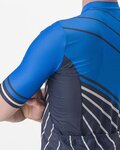 CASTELLI Cycling short sleeve jersey - SPEED STRADA - blue