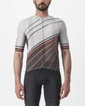 CASTELLI Cycling short sleeve jersey - SPEED STRADA - grey