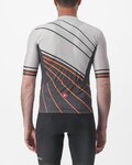CASTELLI Cycling short sleeve jersey - SPEED STRADA - grey